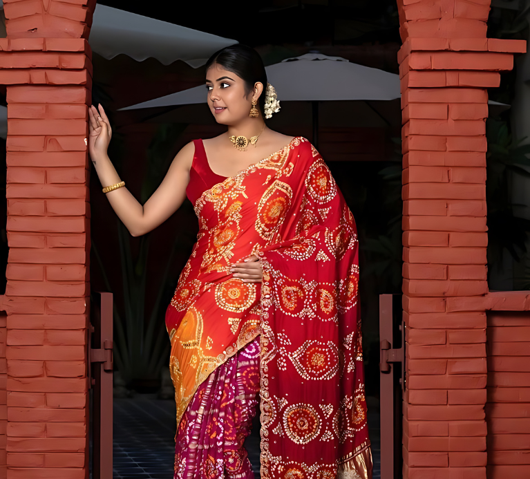 Handloom Banarasi Katan Silk Saree